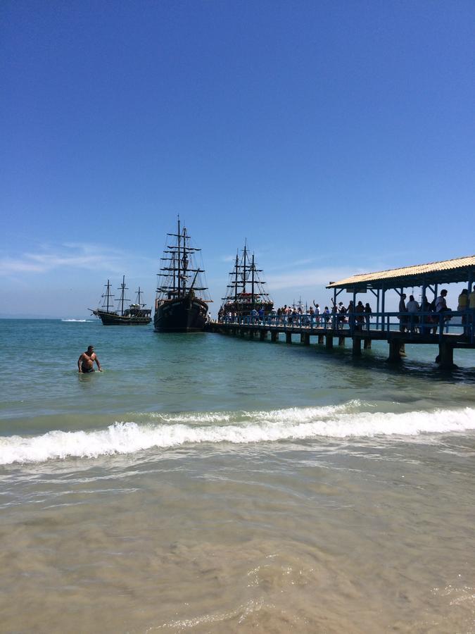 Lindo Apto, 50Metros Do Mar, Ideal Para Familias Florianópolis Dış mekan fotoğraf