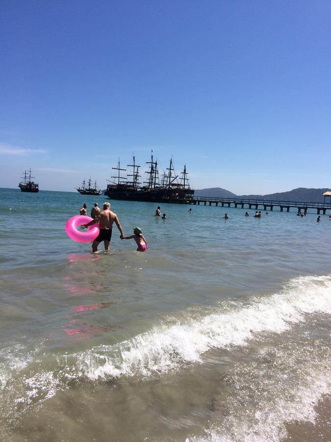 Lindo Apto, 50Metros Do Mar, Ideal Para Familias Florianópolis Dış mekan fotoğraf